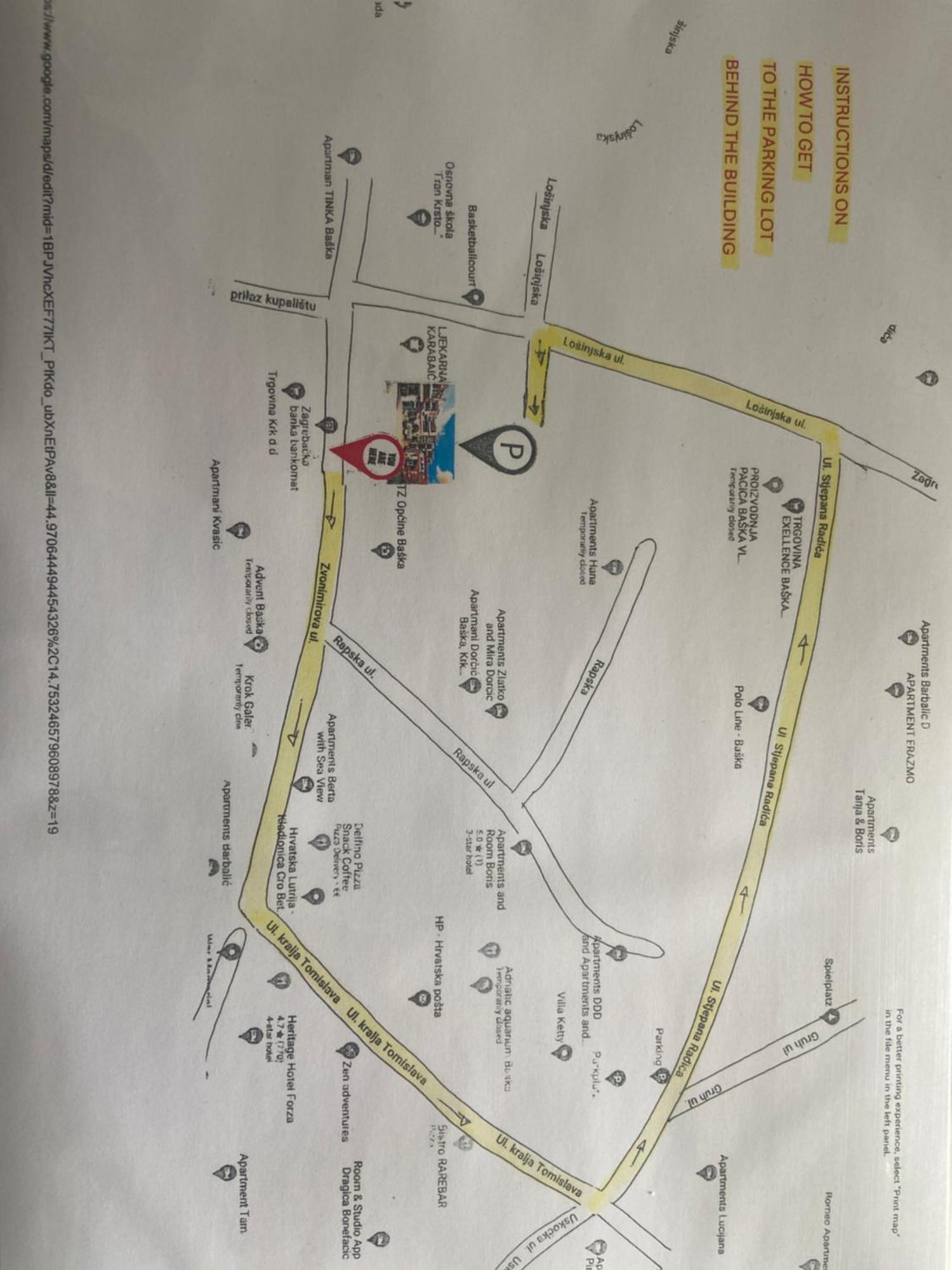 Apartman 114 Башка Екстер'єр фото